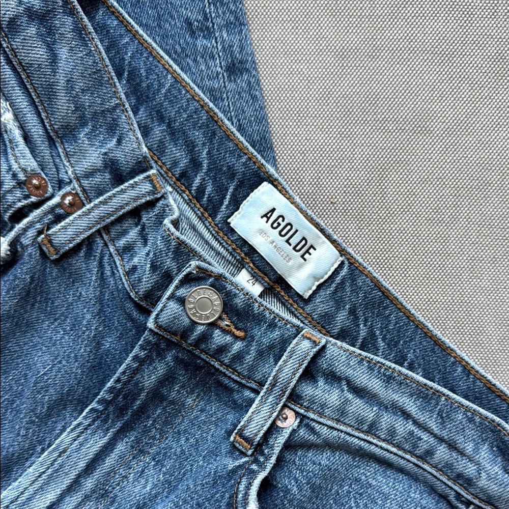 AGOLDE Women's Blue Jeans